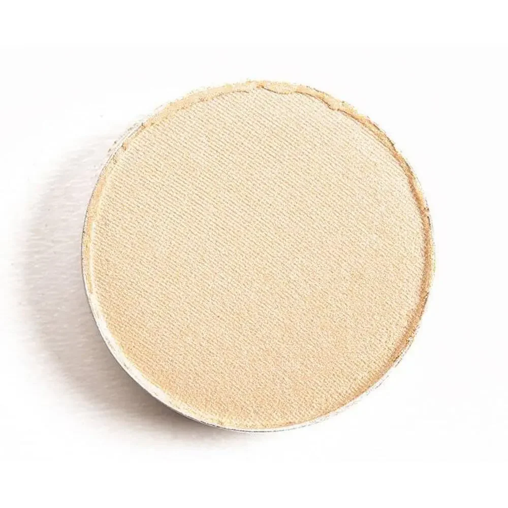 Mac Eyeshadow Nylon Pro Palette Refill Single Warm‎ Light Gold Shimmer Metallic